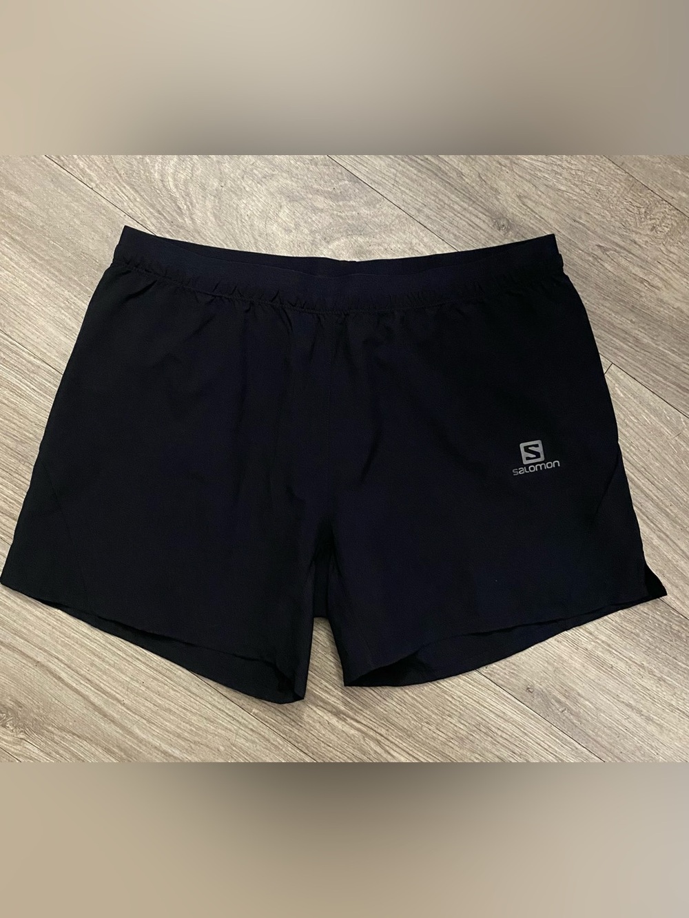 Salomon Black Women's Athletic Running Shorts